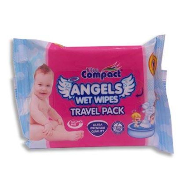 ULTRA COMPACT WIPES 20PC ANGELS - صيدلية سيف اون لاين