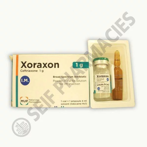 XORAXON 1 GM I.M. 1 VIAL - صيدلية سيف اون لاين
