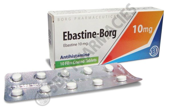 EBASTINE - BORG 10 MG 10 TAB - صيدلية سيف اون لاين