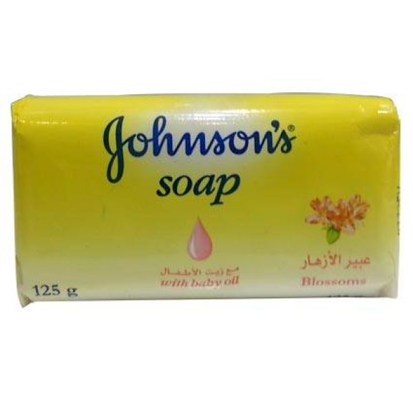 J&J BABY SOAP 125GM BLOSSOMS - صيدلية سيف اون لاين