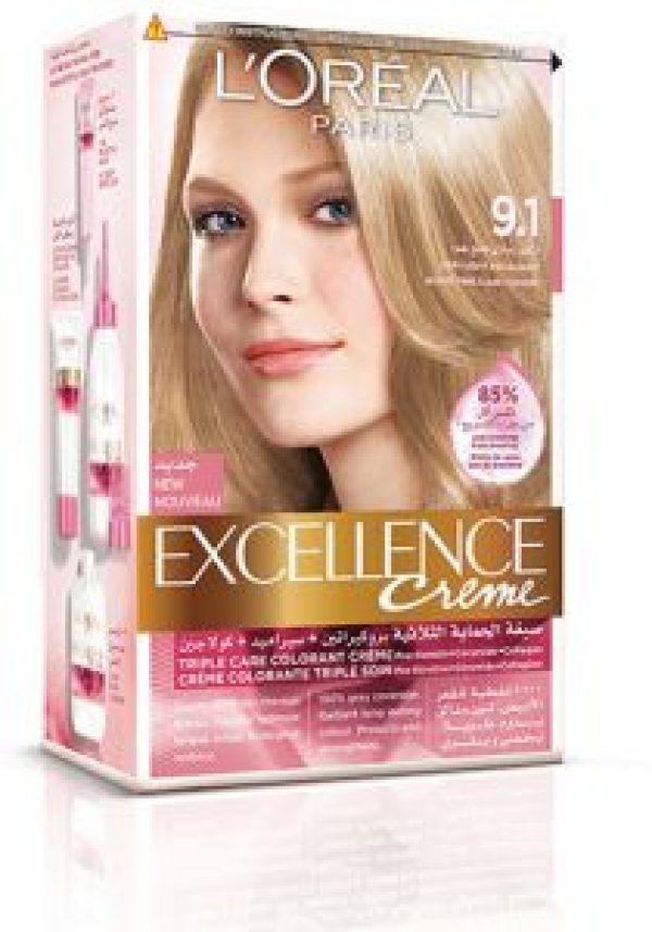 LOREAL EXCELL. H.COLOR CR. 9.1 - صيدلية سيف اون لاين
