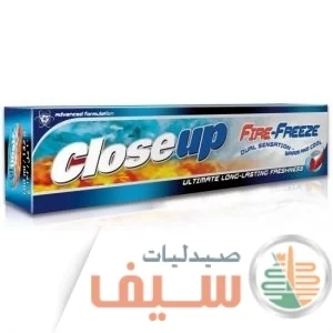 CLOSE UP TOOTHPASTE 100ML FIRE&FREEZ