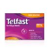 Telfast, Antihistamine, Allergy tablets, 120 mg 20 tablets - صيدلية سيف اون لاين