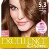 LOREAL EXCELLENCE H.COLOR CREME 5.3 L. GOLDEN BROWN (بنى ذهبى فاتح 5 ) - صيدلية سيف اون لاين
