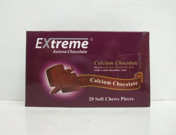 EXTREME (CALCIUM CHOCOLATE) 20 PIECES - صيدلية سيف اون لاين