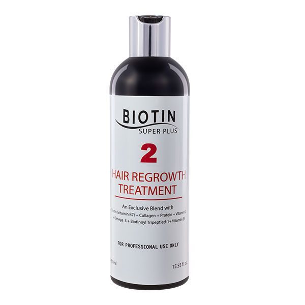BIOTIN SUPER PLUS (2) HAIR REGROWTH TREATMENT 300ML - صيدلية سيف اون لاين