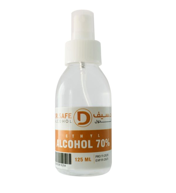 ALCOHOL 70% SPRAY 125 ML كحول - صيدلية سيف اون لاين