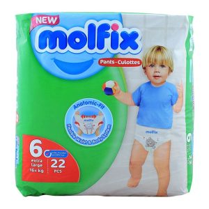 MOLFIX PANTS - EXTRA LARGE NO.6 22PCS - صيدلية سيف اون لاين