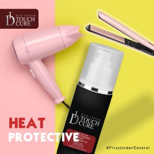 ID TOUCH CURE HEAT PROTECTIVE LEAVE IN 100ML BLACK - صيدلية سيف اون لاين