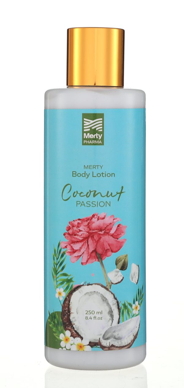 MERTY BODY LOTION 250ML COCONUT PASSION - صيدلية سيف اون لاين
